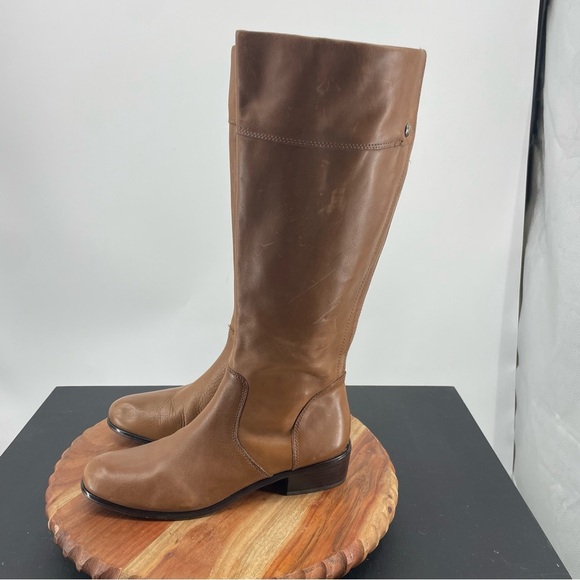 Corso Como Samuel Tall Tan Leather Riding Boots size 7.5 - Picture 3 of 13